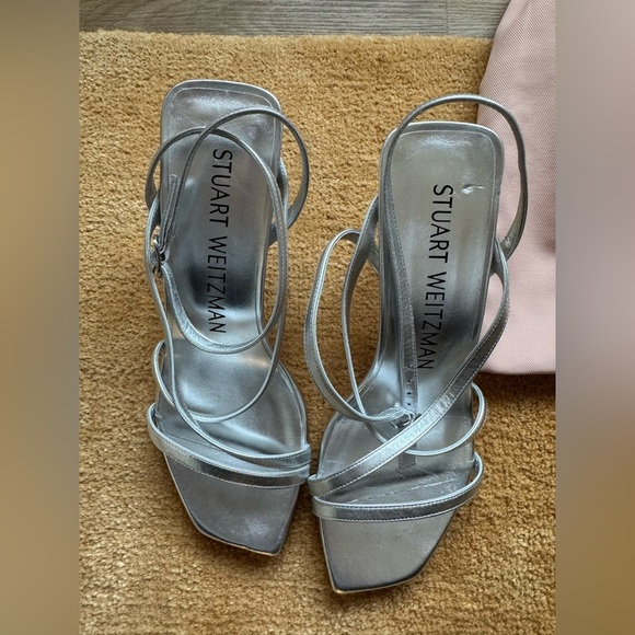 🎄NWOT Stuart Weitzman Oasis Slingback Sandal - Picture 7 of 13